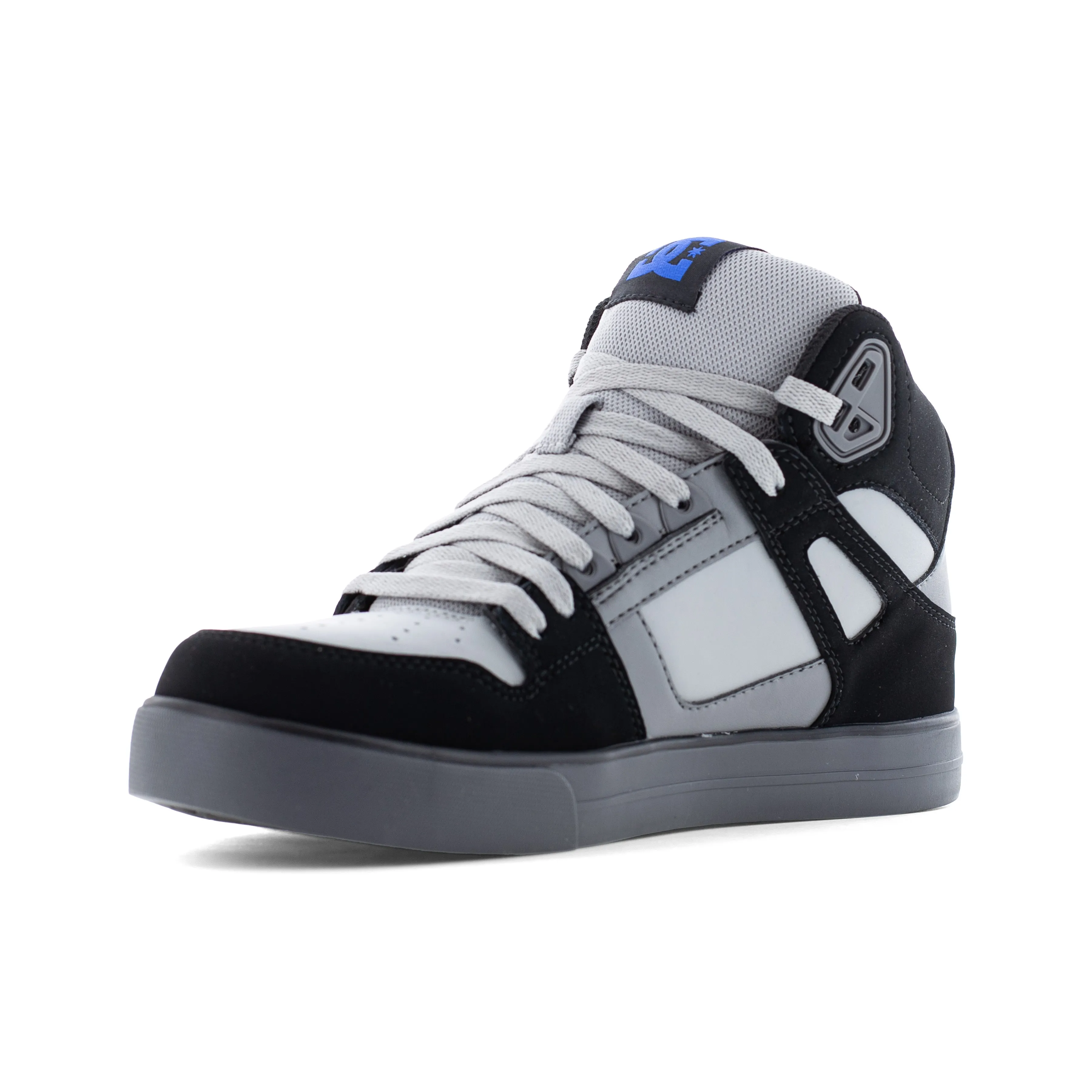 DC Men's Pure Composite Toe High-Top Work Shoe - Black - DC60205