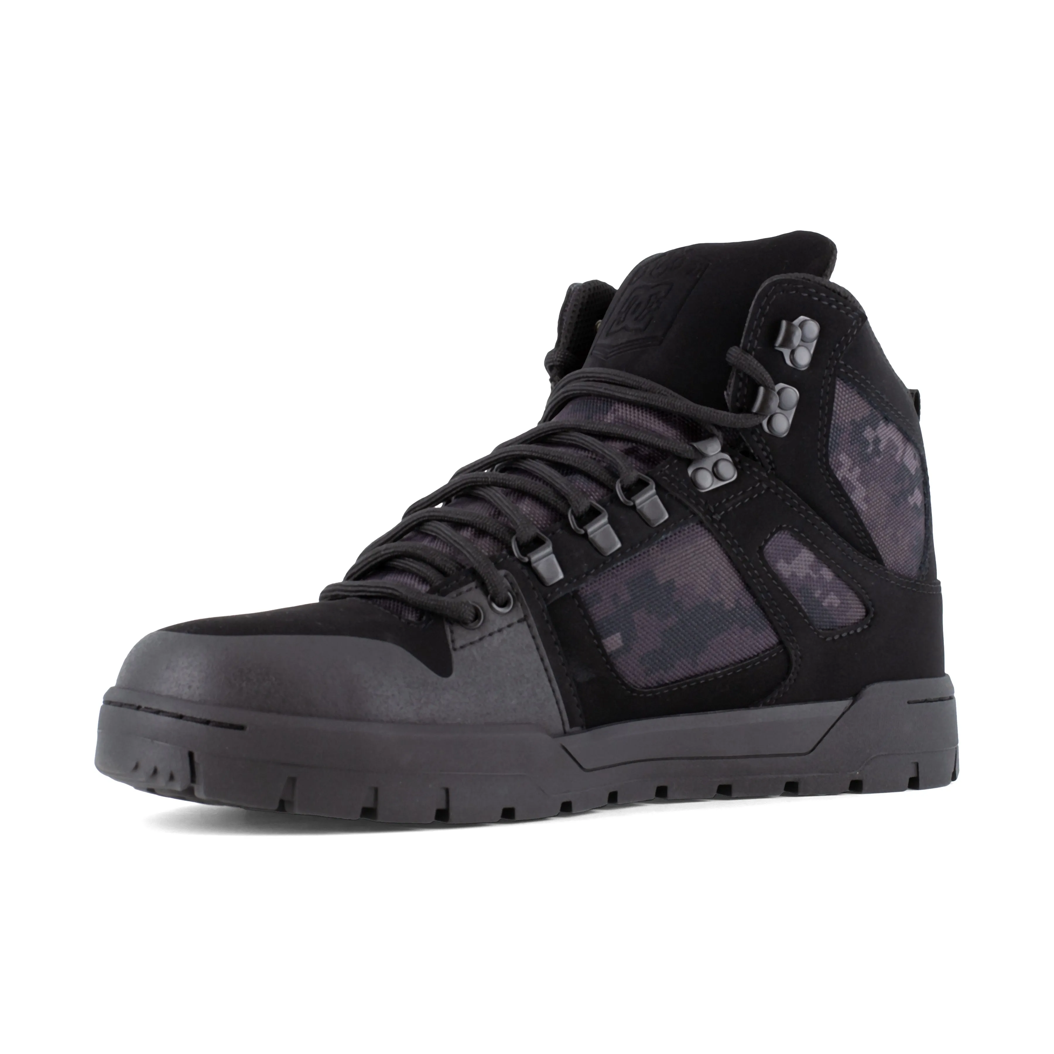 DC Men's Pure Composite Toe Waterproof High-Top Work Shoe - Black - DC60603