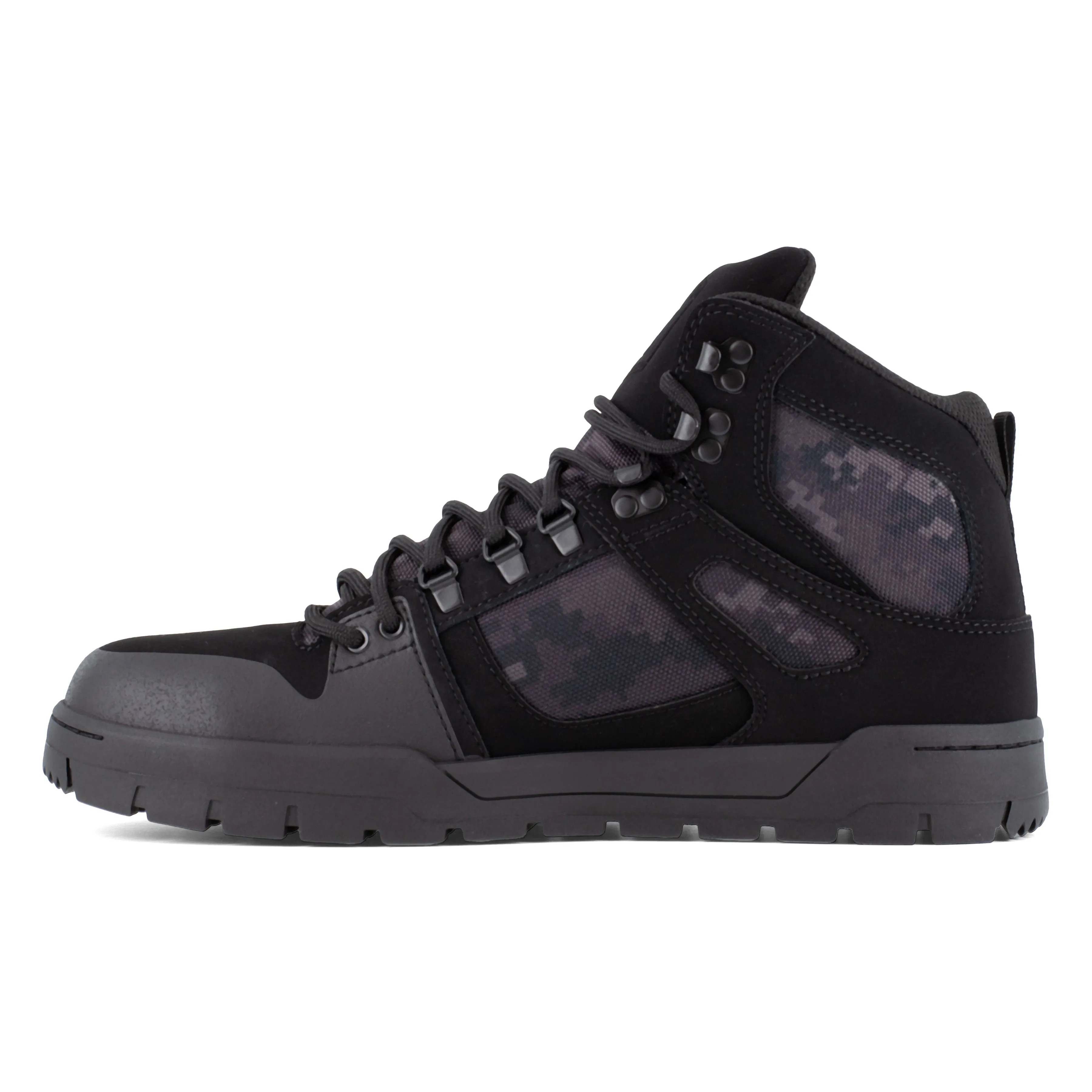 DC Men's Pure Composite Toe Waterproof High-Top Work Shoe - Black - DC60603