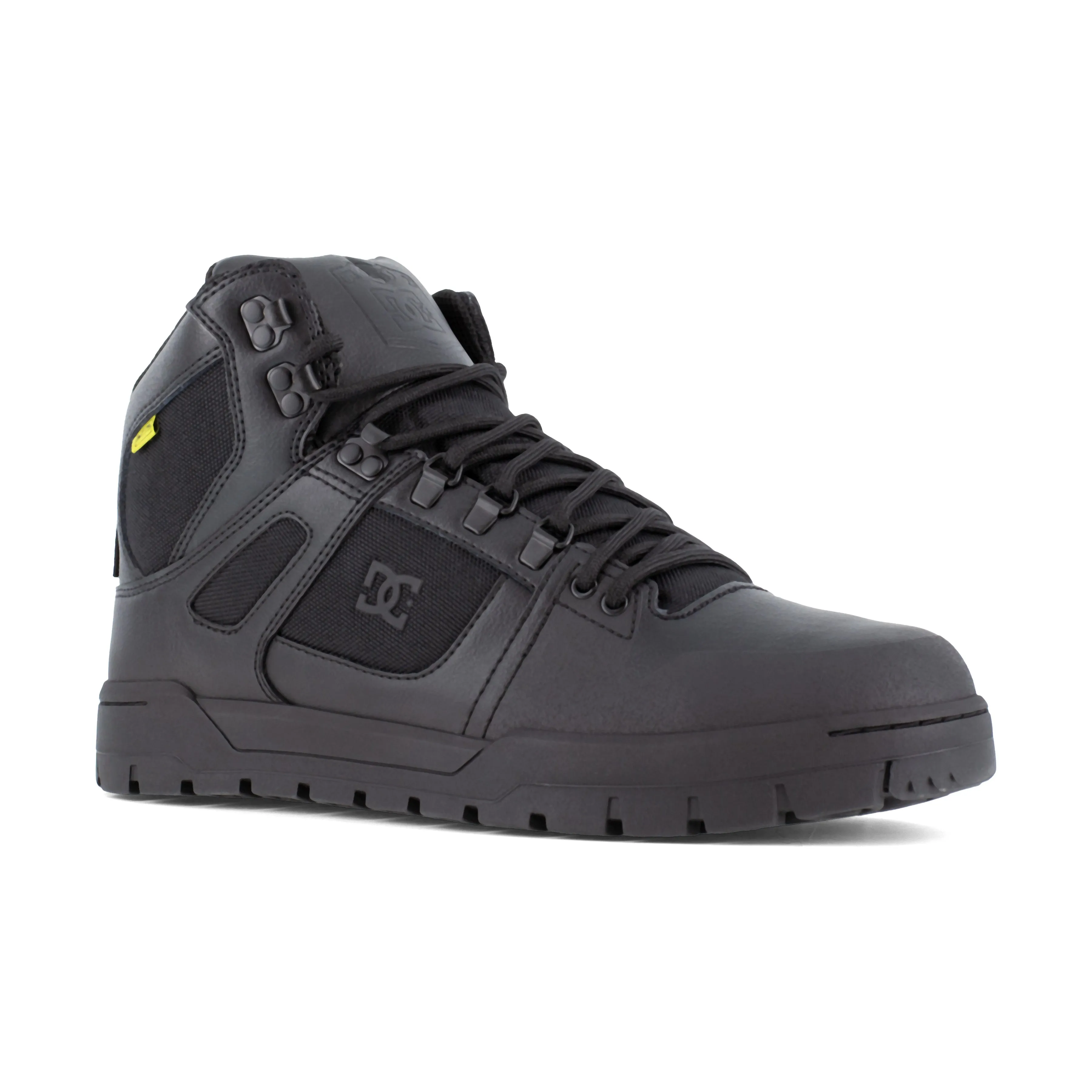DC Men's Pure Composite Toe Waterproof High-Top Work Shoe - Black - DC60604