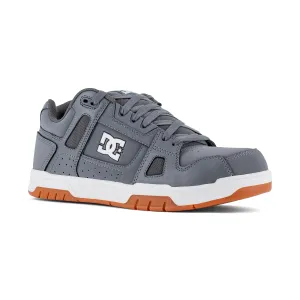 DC Men's Stag Composite Toe Slip Resistant Work Shoe - Gray - DC60502