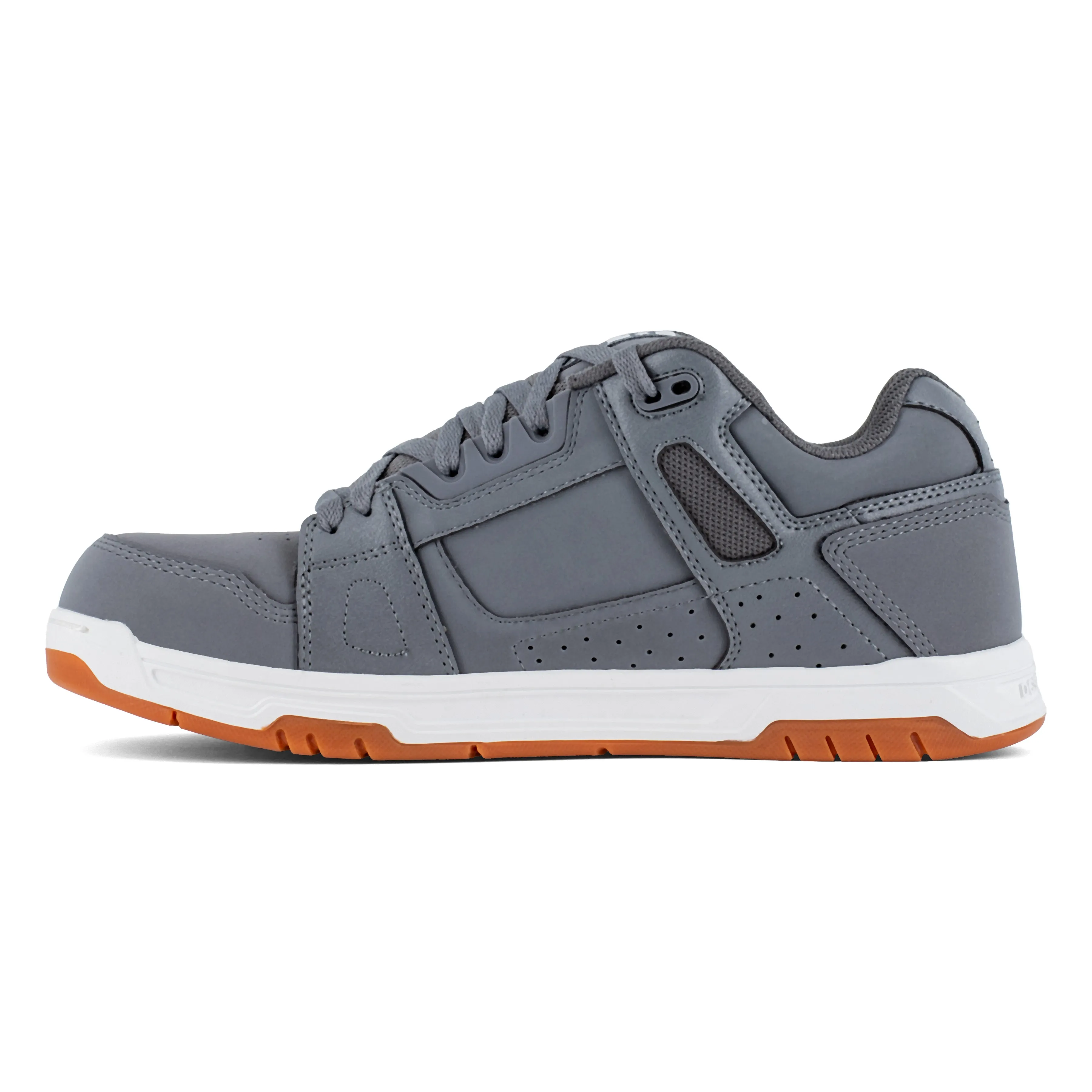 DC Men's Stag Composite Toe Slip Resistant Work Shoe - Gray - DC60502