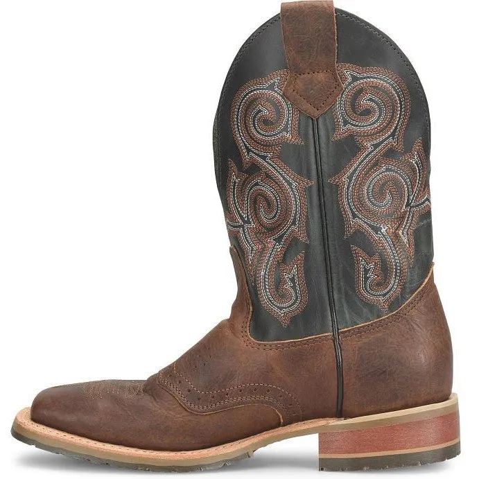 Double H Men's Haywood 11" Square Toe Slip Resistant Work Boot -Brown- DH4661