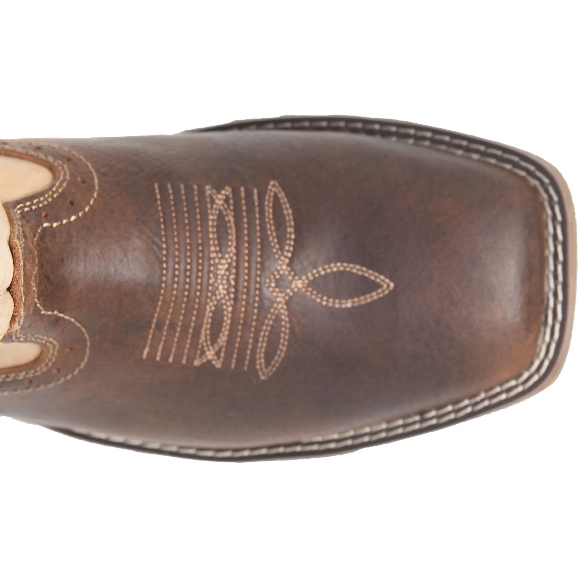 Double H Men's Phantom Rider Syphon 11" Wide Steel Toe Roper Work Boot -Brown- DH5389