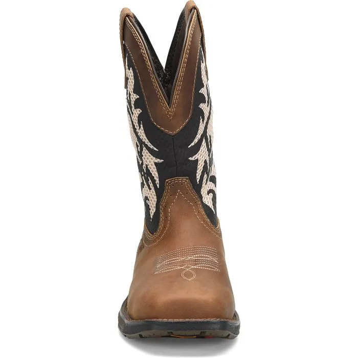 Double H Men's Phantom Rider Witness 11" Composite Toe Roper Work Boot -Brown- DH5388