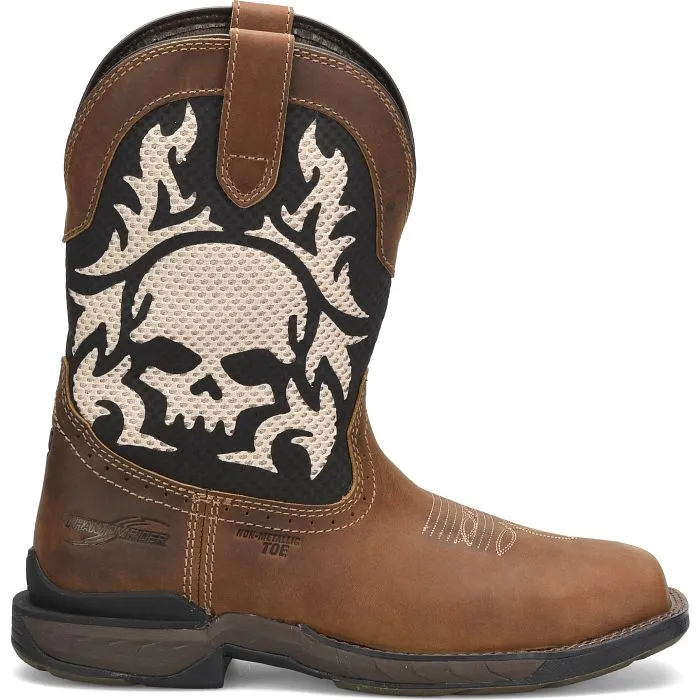 Double H Men's Phantom Rider Witness 11" Composite Toe Roper Work Boot -Brown- DH5388