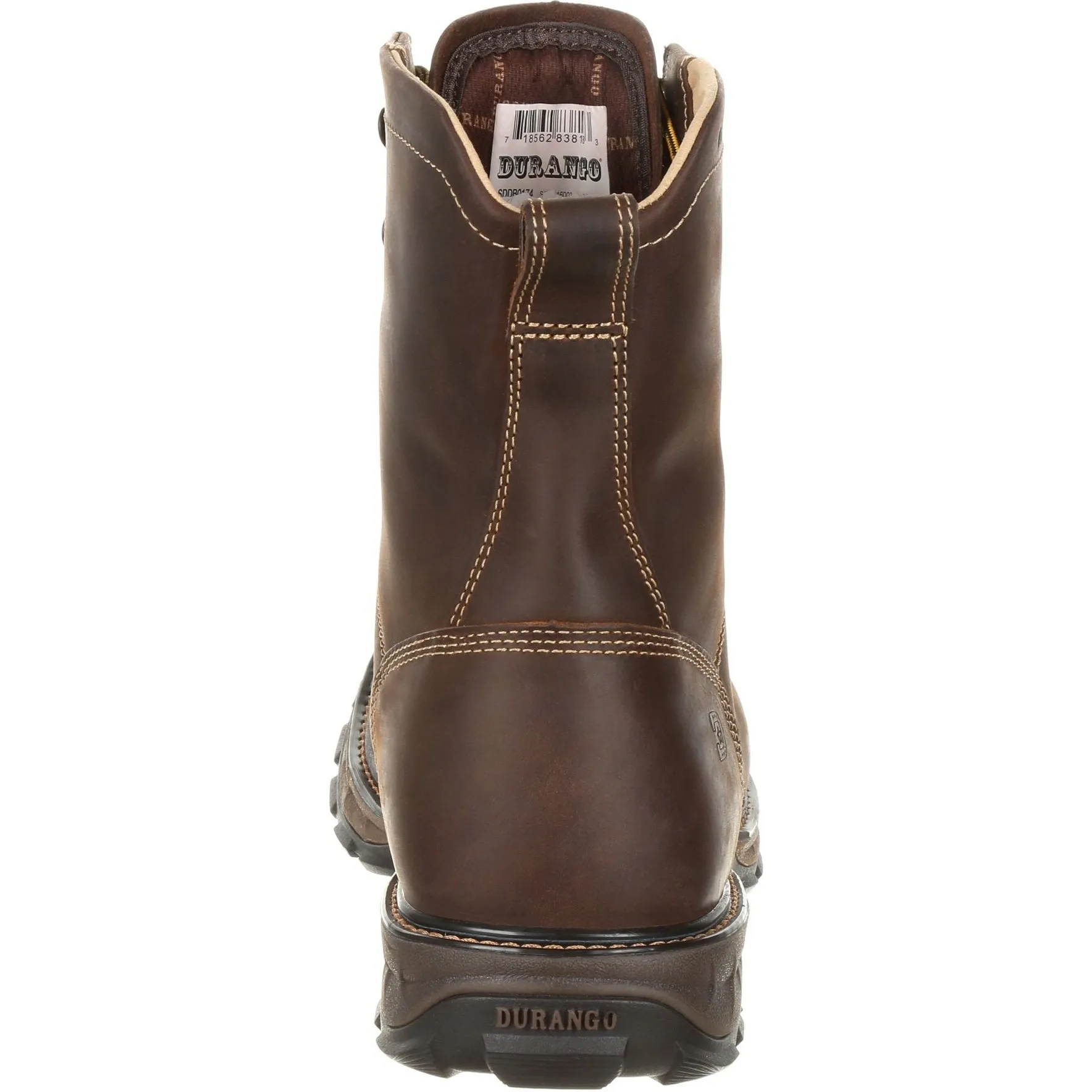 Durango Men's Maverick XP Lacer 8" Round Toe Waterproof Work Boot - DDB0174