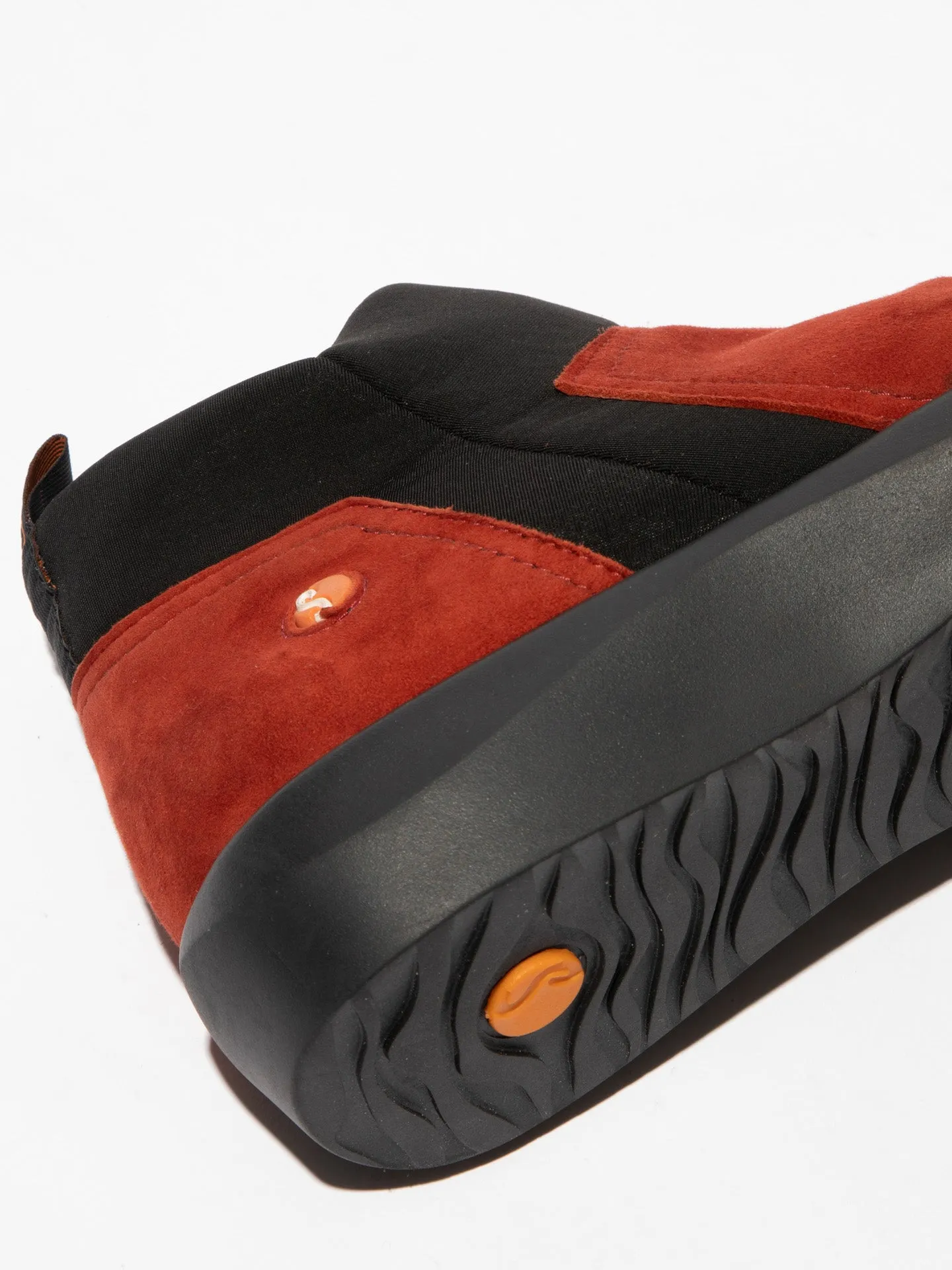 Elasticated Ankle Boots BELU598SOF RED