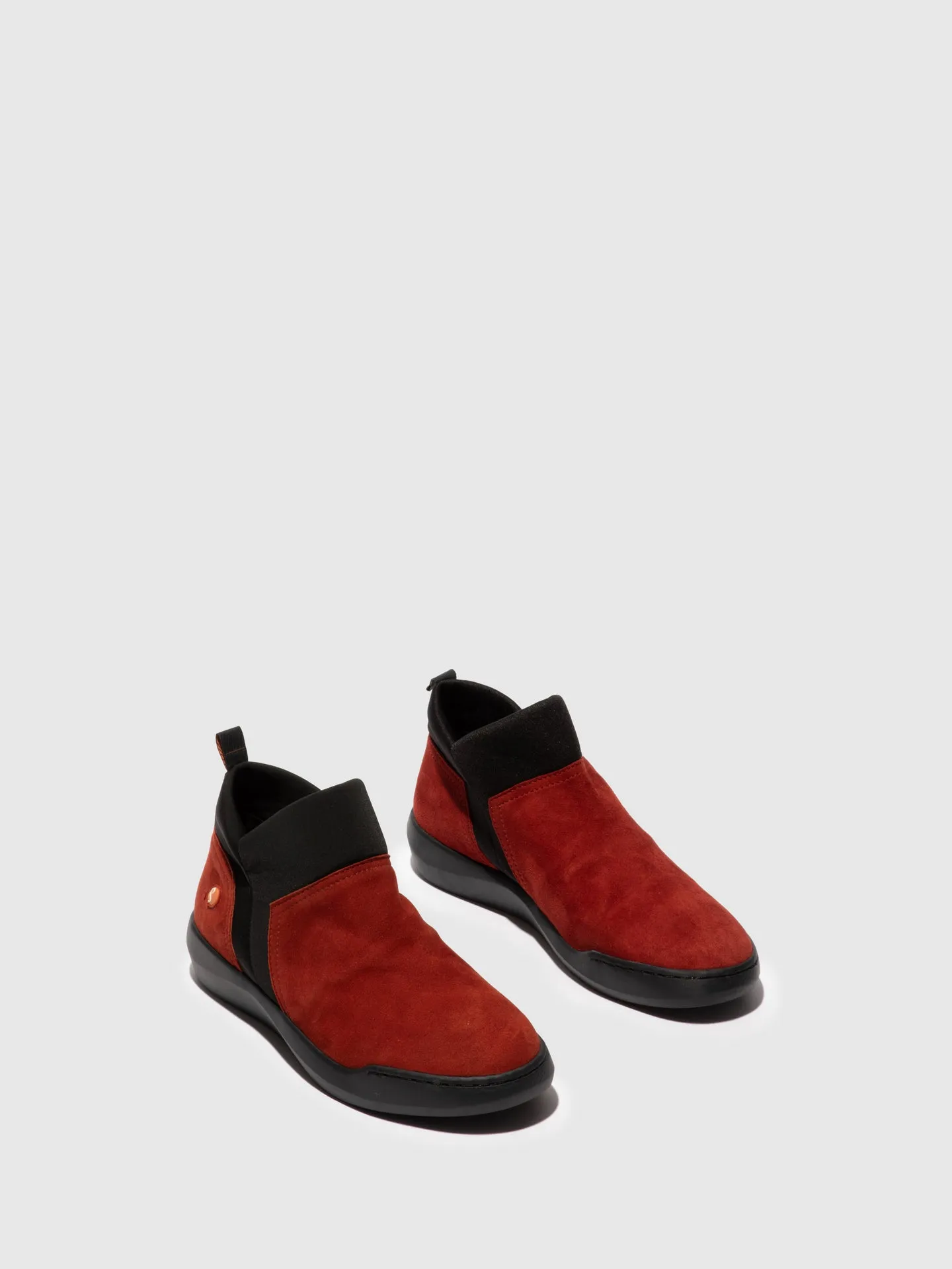 Elasticated Ankle Boots BELU598SOF RED