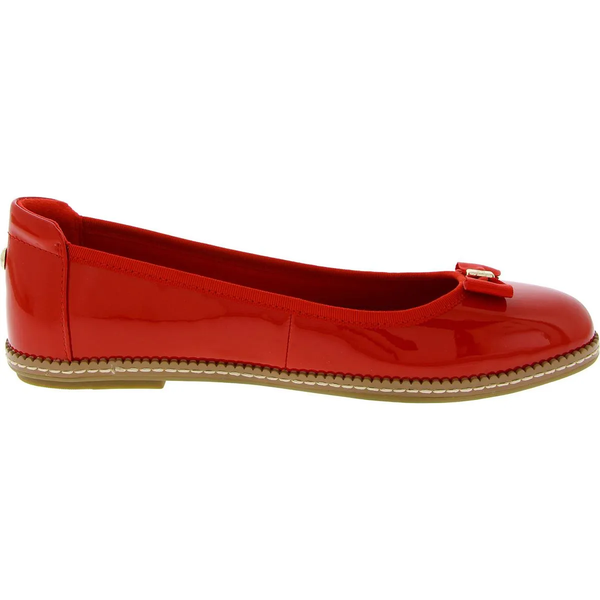 Eve Womens Faux Leather Ballet Loafers