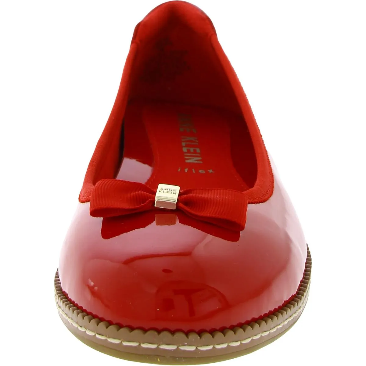 Eve Womens Faux Leather Ballet Loafers