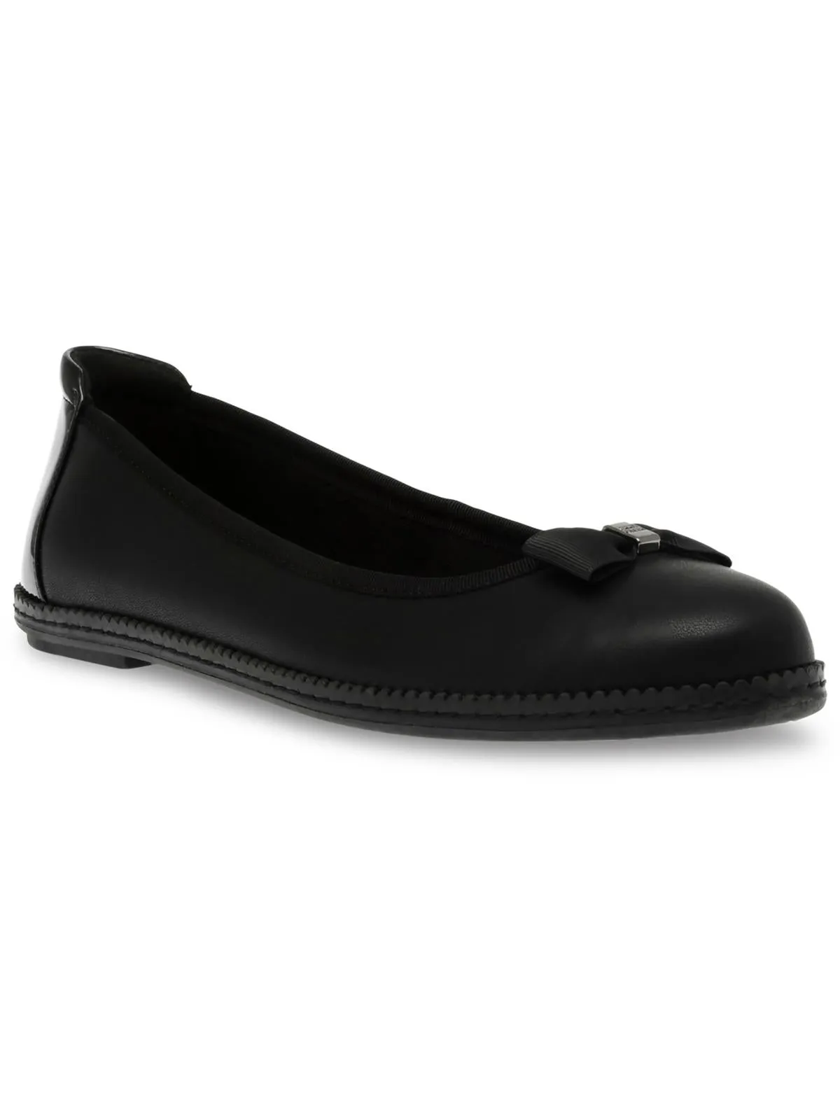 Eve Womens Faux Leather Ballet Loafers