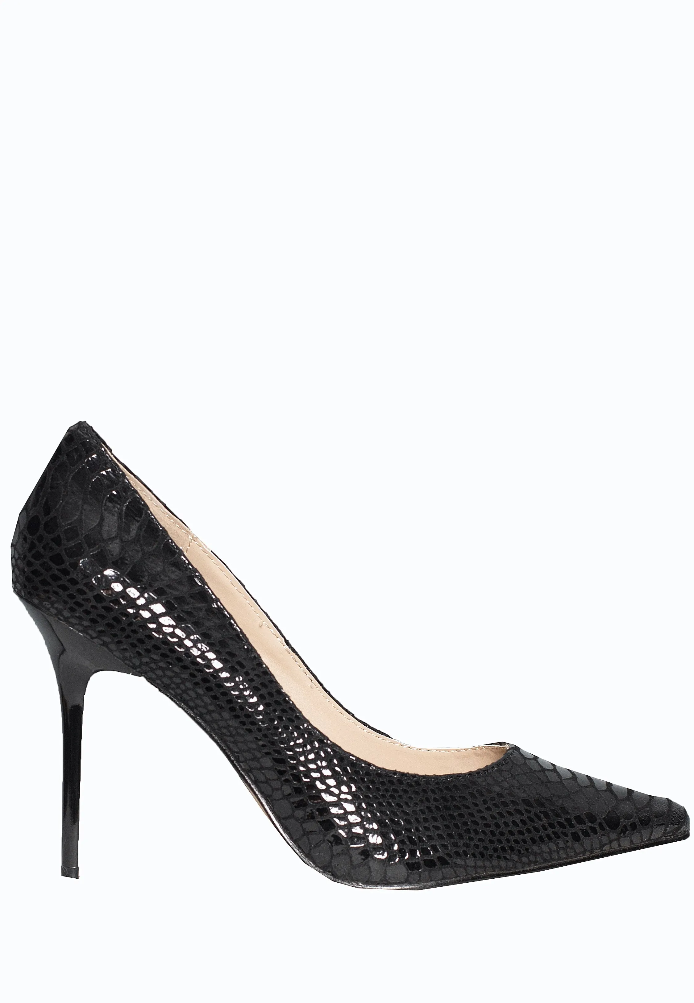 Fabulicious - Classique 20SP Black Leather - Heels