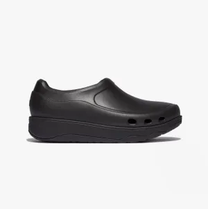 FitFlop WORK HIGH-PERFORMACE Womens Clogs All Black