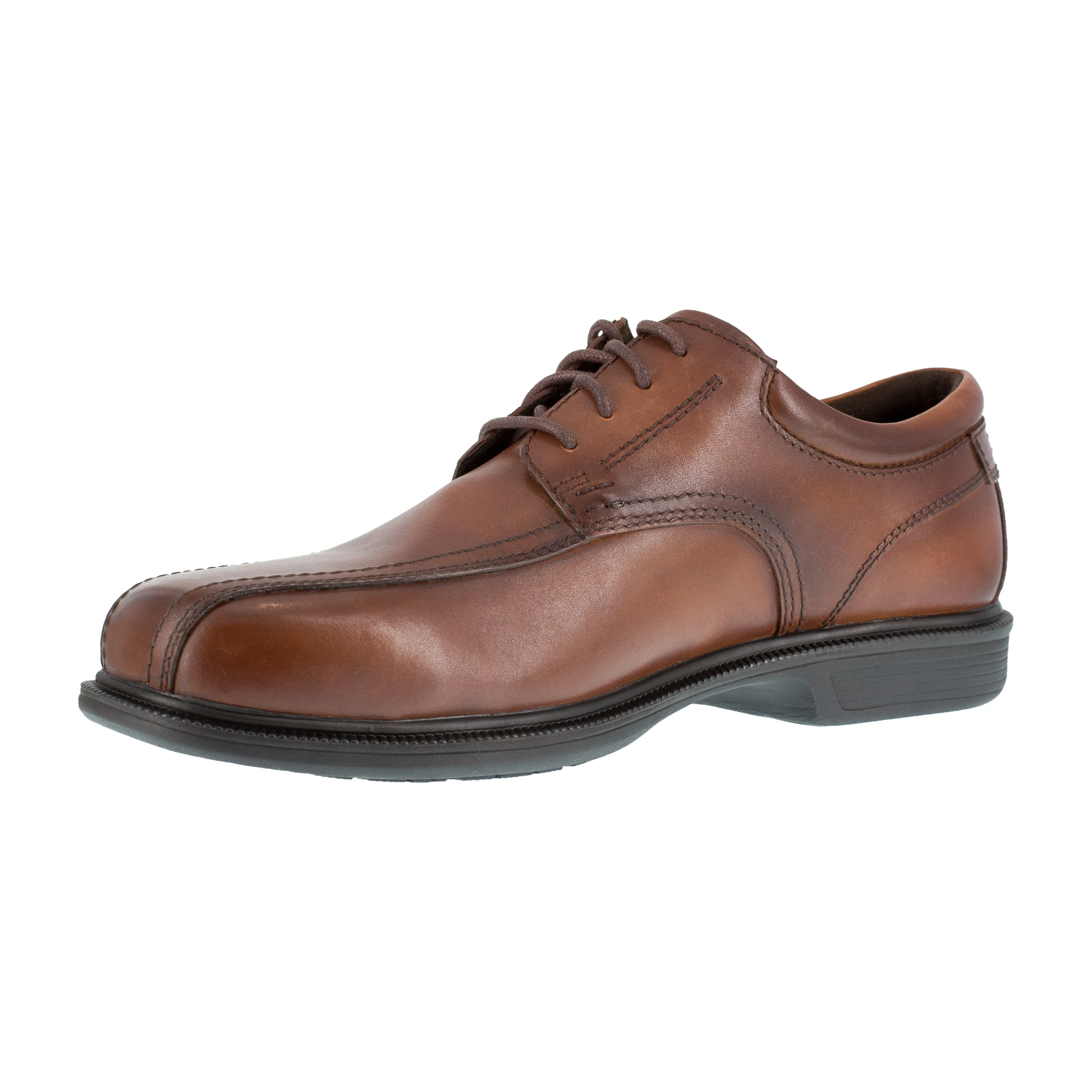 Florsheim Men's Coronis Steel Toe Dress Lace Oxford Work Shoe - Brown - FS2001