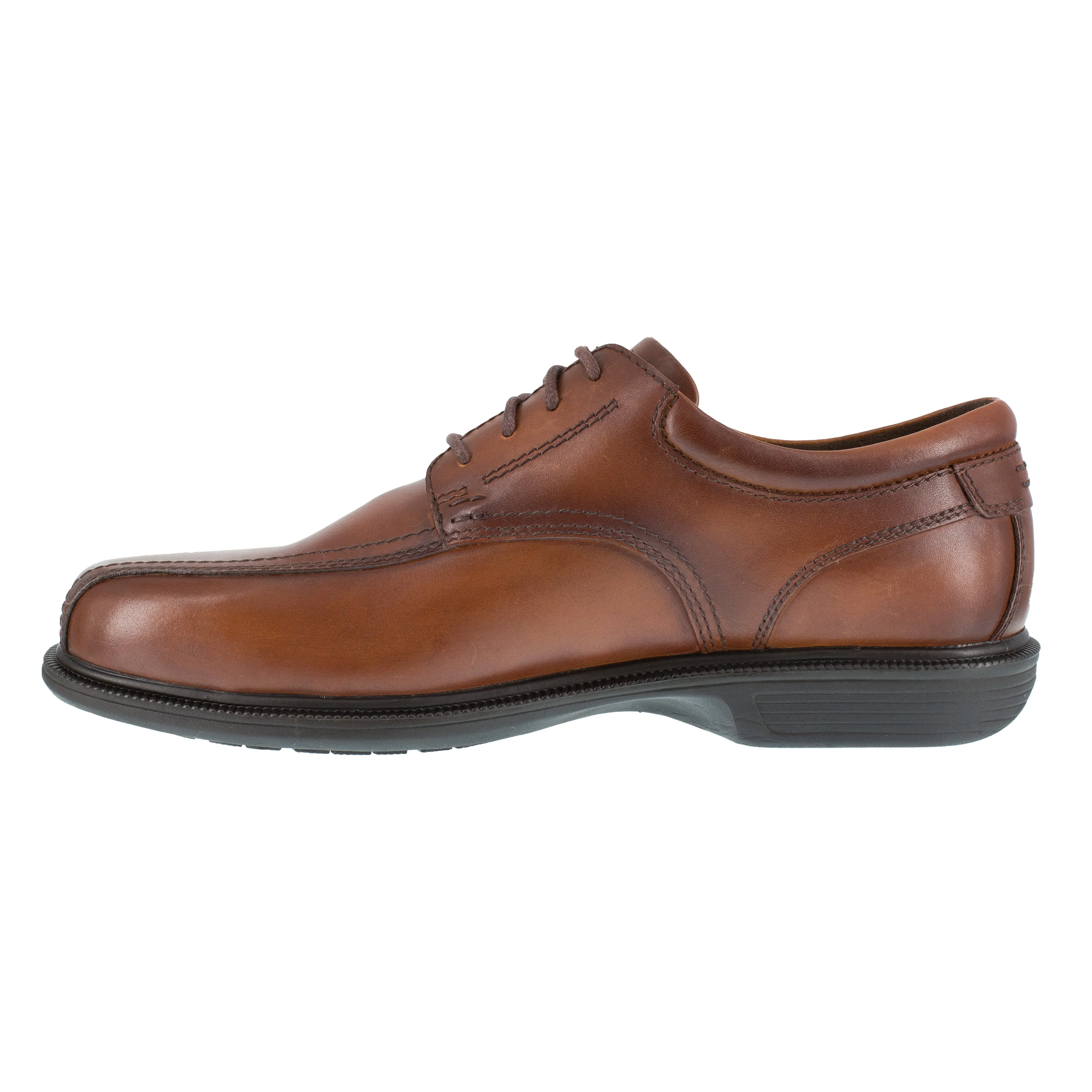 Florsheim Men's Coronis Steel Toe Dress Lace Oxford Work Shoe - Brown - FS2001
