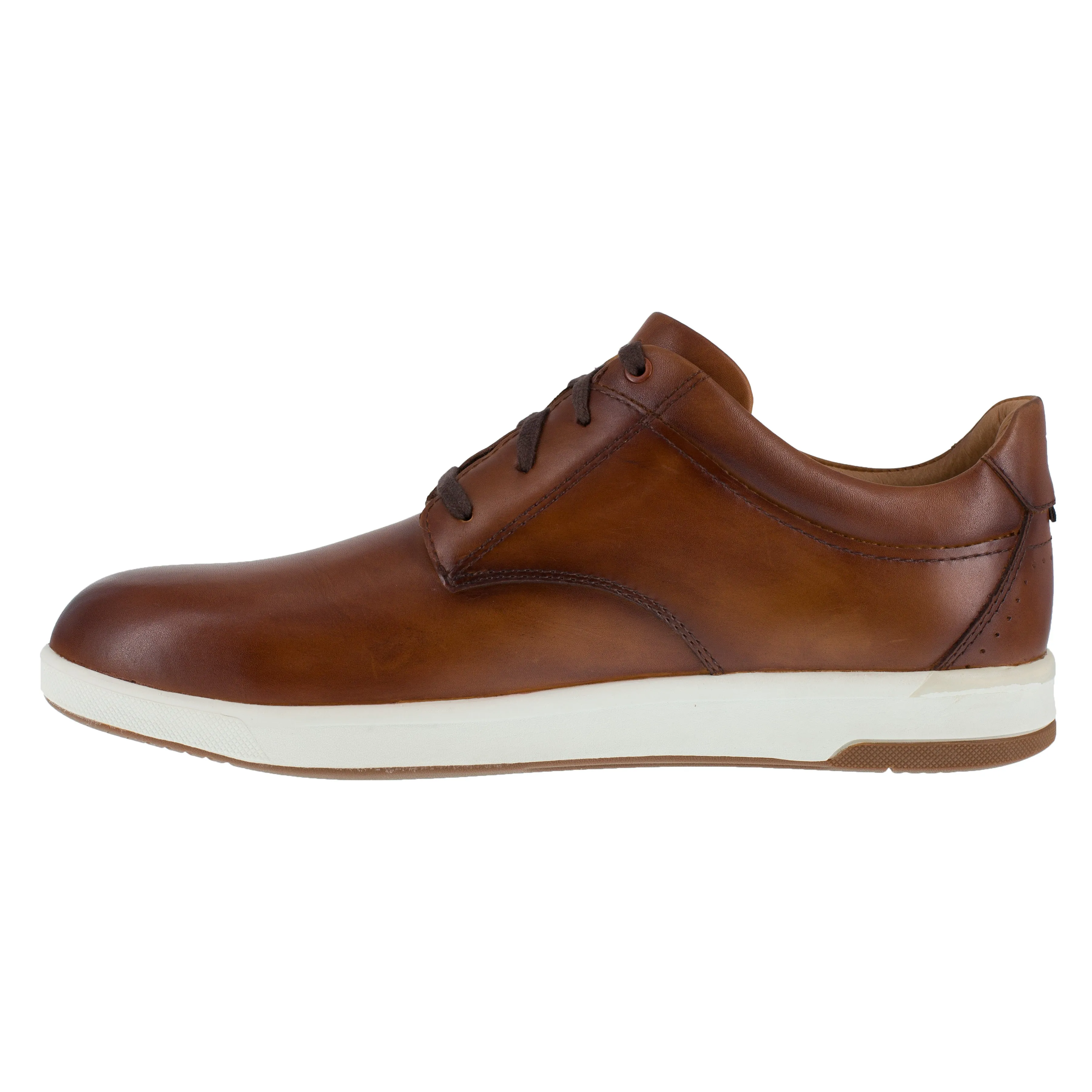 Florsheim Men's Crossover Steel Toe Oxford Work Shoe - Cognac - FS2650