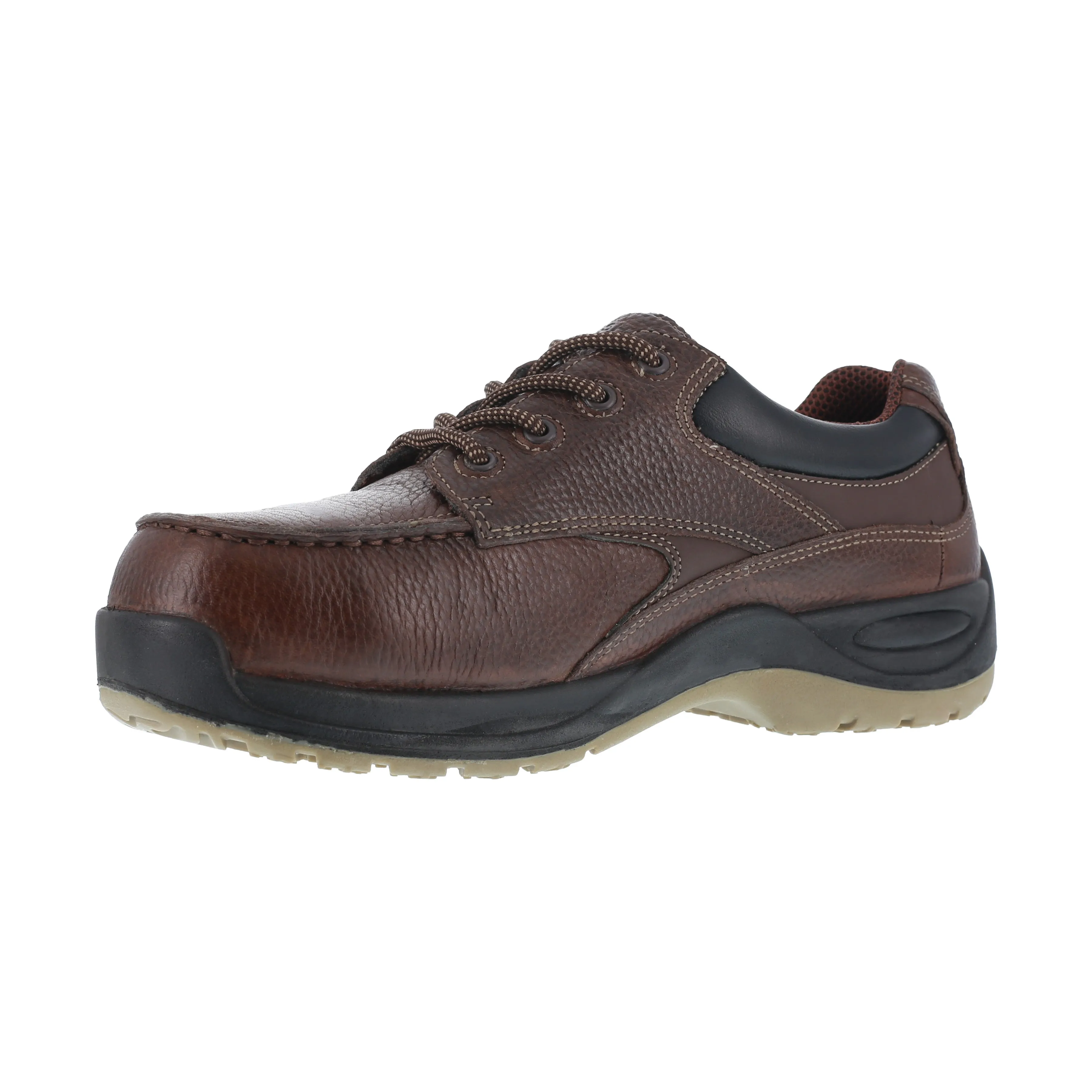Florsheim Men's Rambler Creek Composite Toe Casual Oxford Work Boot - Brown - FS2700