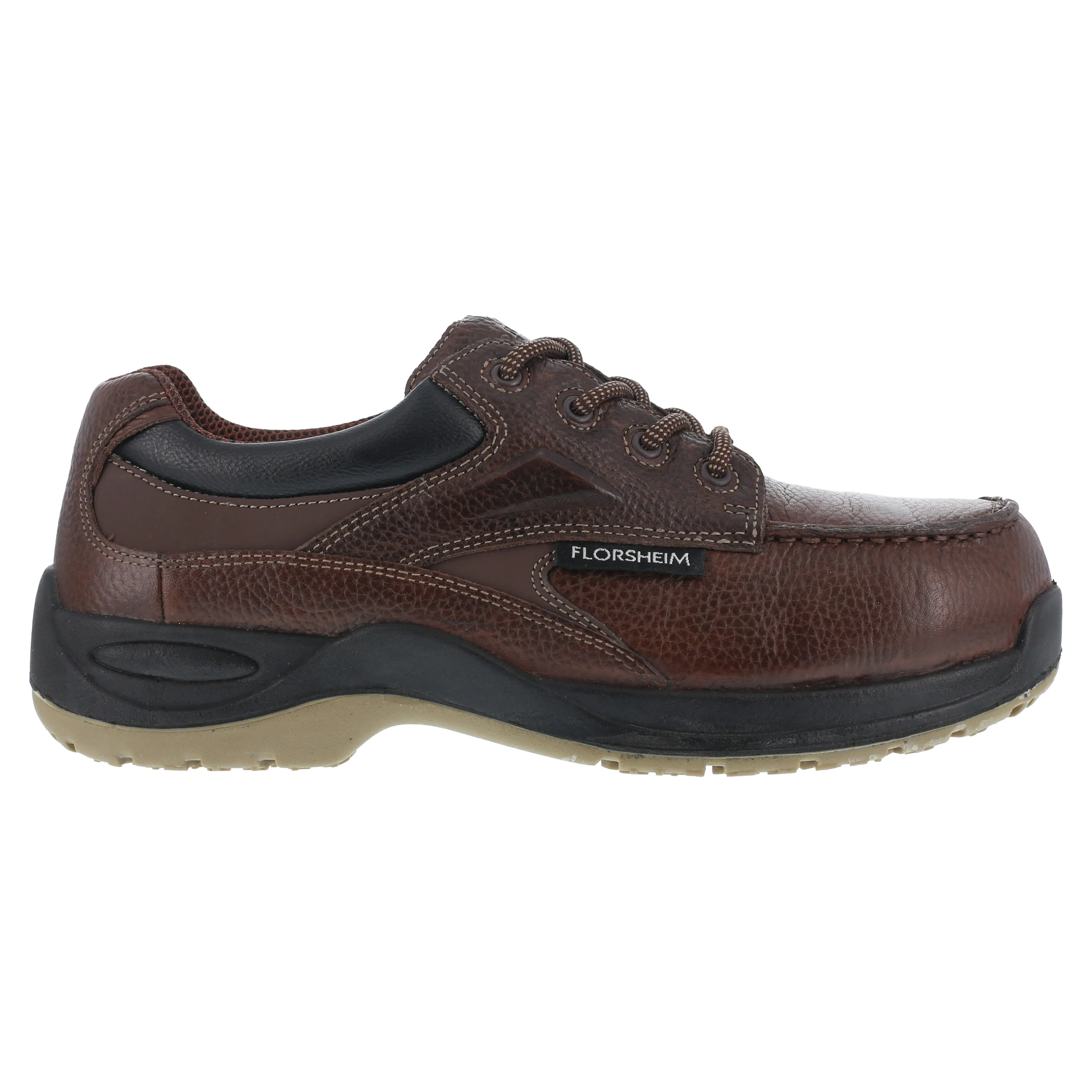 Florsheim Men's Rambler Creek Composite Toe Casual Oxford Work Boot - Brown - FS2700