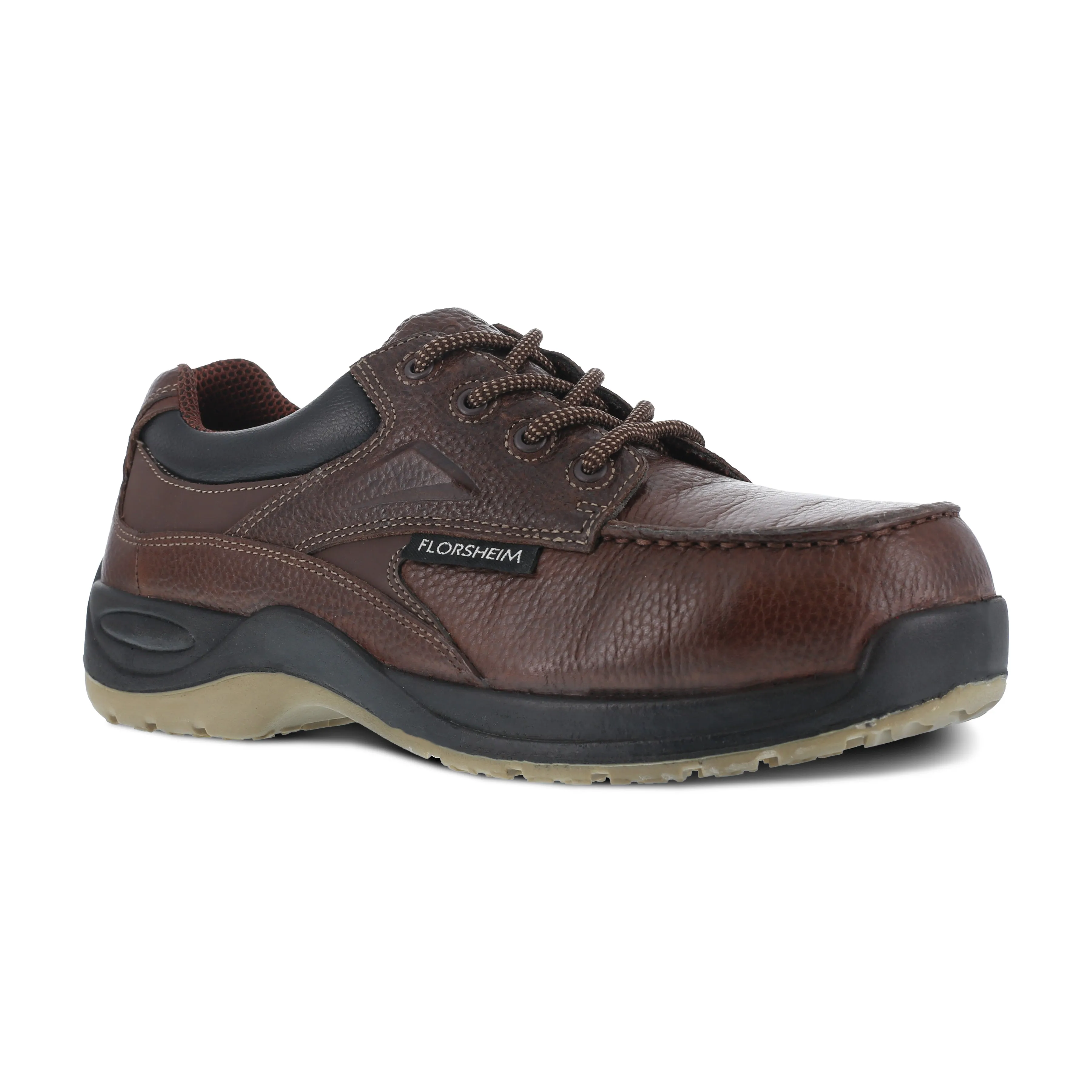 Florsheim Men's Rambler Creek Composite Toe Casual Oxford Work Boot - Brown - FS2700