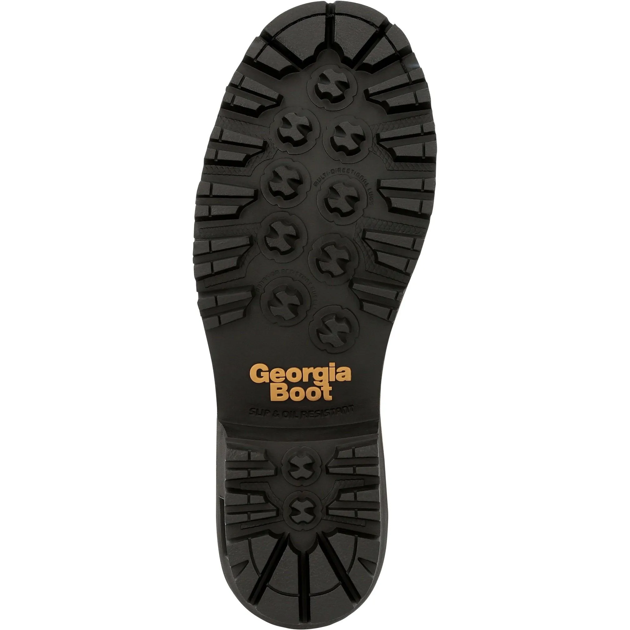 Georgia Men's Amped Lightweight Logger 9" Composite Toe Waterproof 600G Ins Work Boot- GB00491