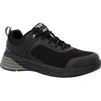 Georgia Men's Durablend Sport 3" Composite Toe Athletic Work Shoe -Black- GB00542