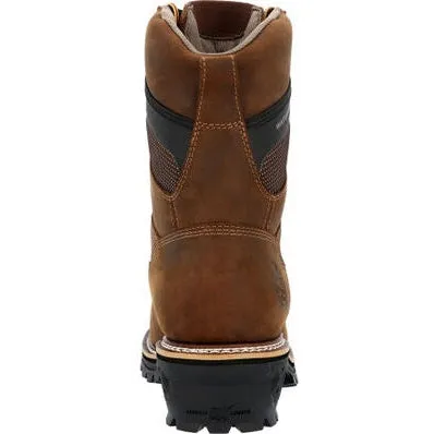 Georgia Men's Ltx Logger 9" Composite Toe Waterproof Work Boot -Brown- GB00617