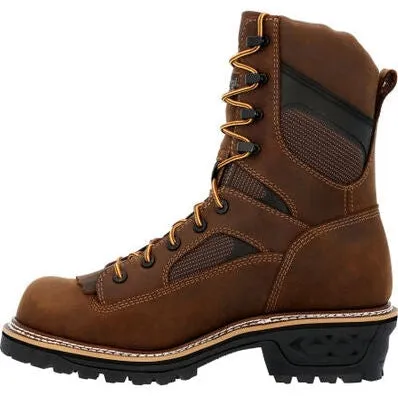 Georgia Men's Ltx Logger 9" Composite Toe Waterproof Work Boot -Brown- GB00617