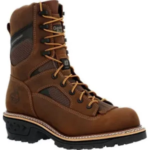 Georgia Men's Ltx Logger 9" Composite Toe Waterproof Work Boot -Brown- GB00617