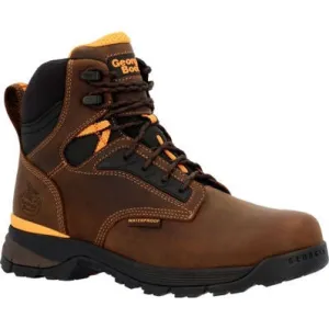 Georgia Men's TBD 6" Alloy Toe Waterproof Slip Resistant Work Boot -Brown- GB00597