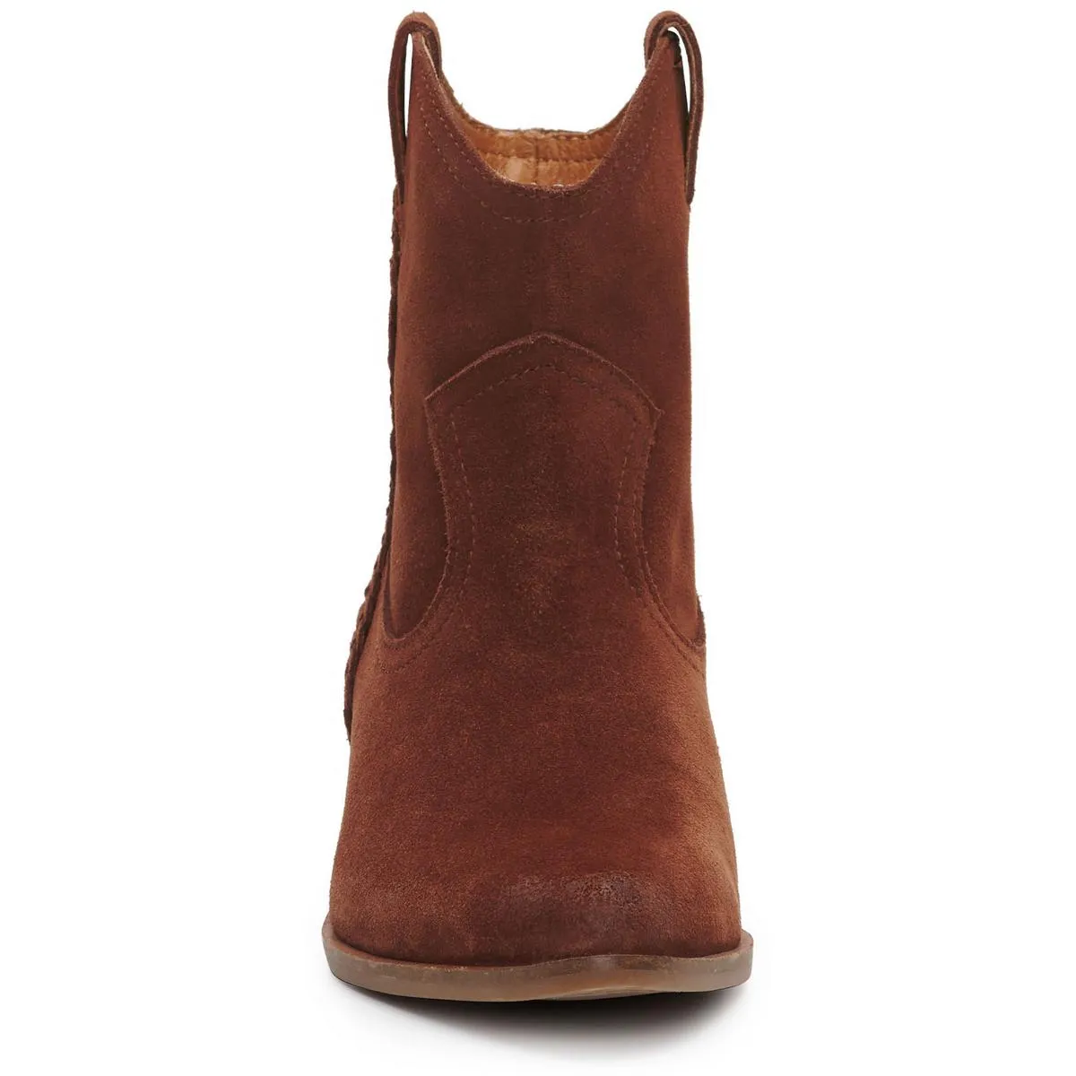 Hadrya Womens Pointed Toe Ankle Cowboy, Western Boots
