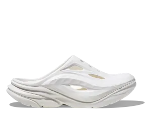 HOKA Ora Recovery Mule in White / White