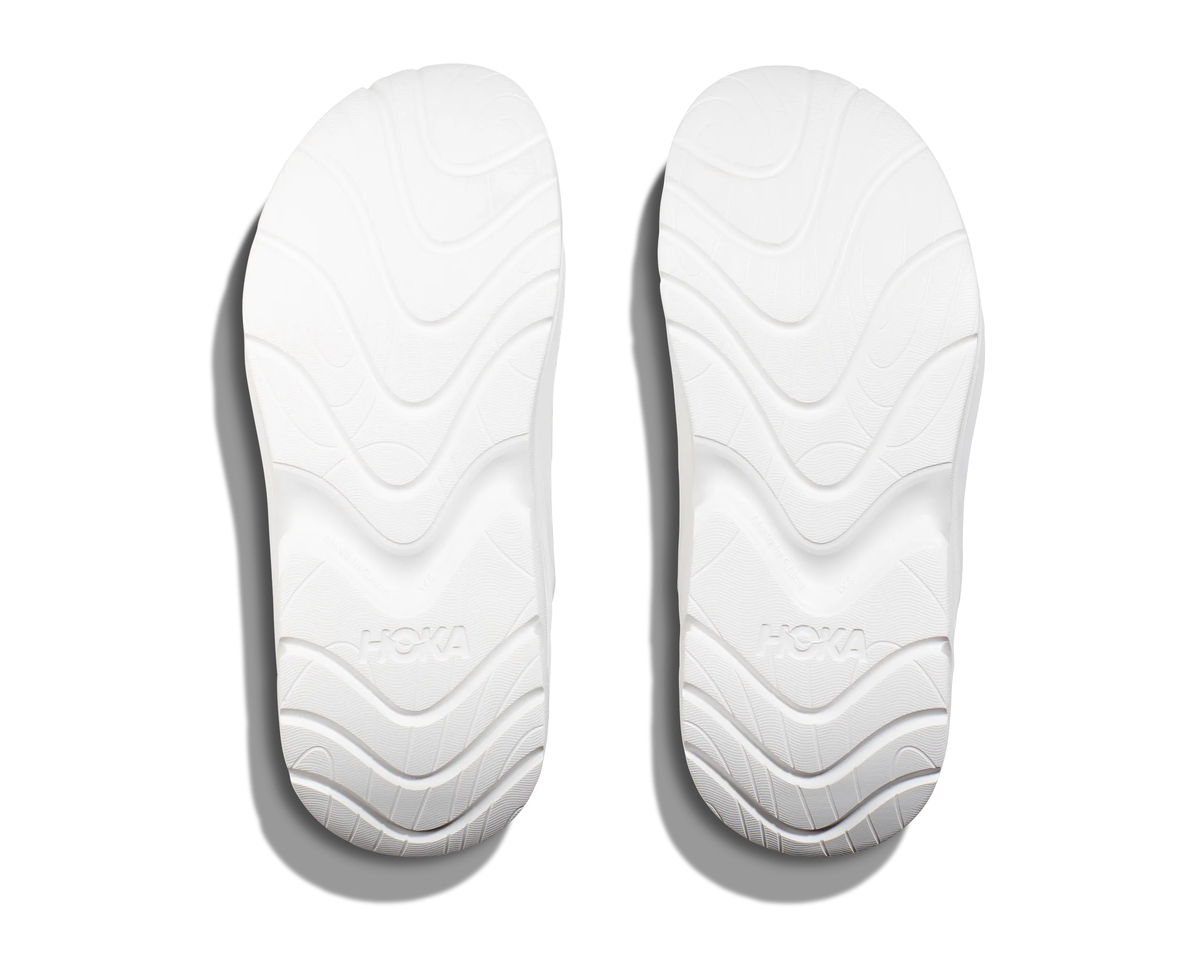 HOKA Ora Recovery Mule in White / White