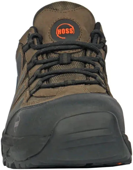 Hoss Men's Eric Lo Oblique Toe Slip Resistant Work Shoe - Brown 50238