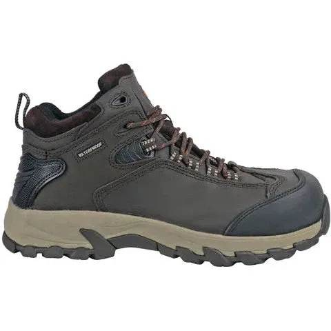 Hoss Men's Frontier Composite Toe Waterproof Work Shoe - Brown 50406