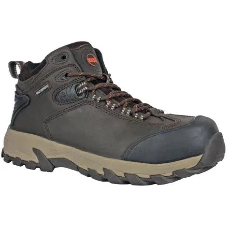 Hoss Men's Frontier Composite Toe Waterproof Work Shoe - Brown 50406