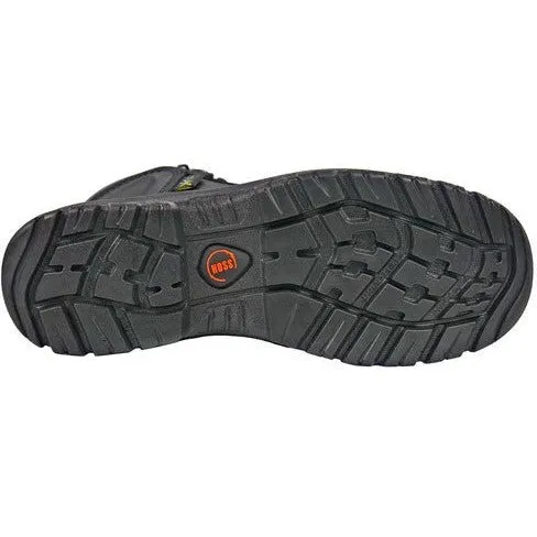 Hoss Men's Prowl 6" Composite Toe Met Guard Puncture Resistant  Work Boot - Black 60140