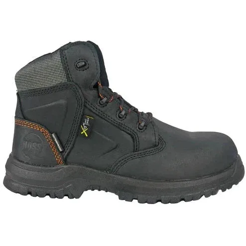 Hoss Men's Prowl 6" Composite Toe Met Guard Puncture Resistant  Work Boot - Black 60140