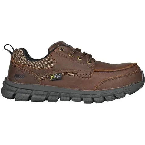 Hoss Men's Stepper Composite Toe Slip Resistant static dissipation Work Shoe - Light 30240