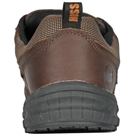Hoss Men's Stepper Composite Toe Slip Resistant static dissipation Work Shoe - Light 30240