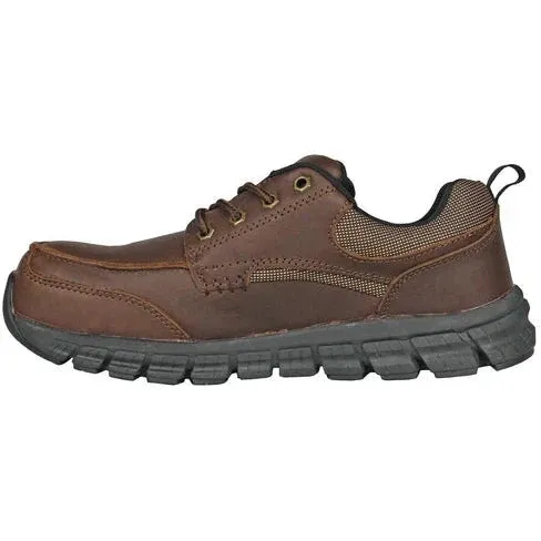 Hoss Men's Stepper Composite Toe Slip Resistant static dissipation Work Shoe - Light 30240