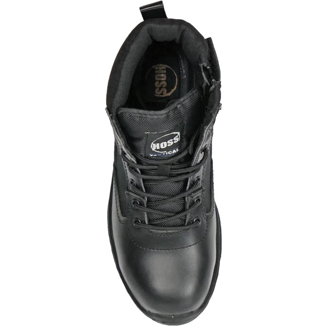Hoss Men's Watchman 6" Composite Safety Toe Side Zipper Work Shoe - Black 50172