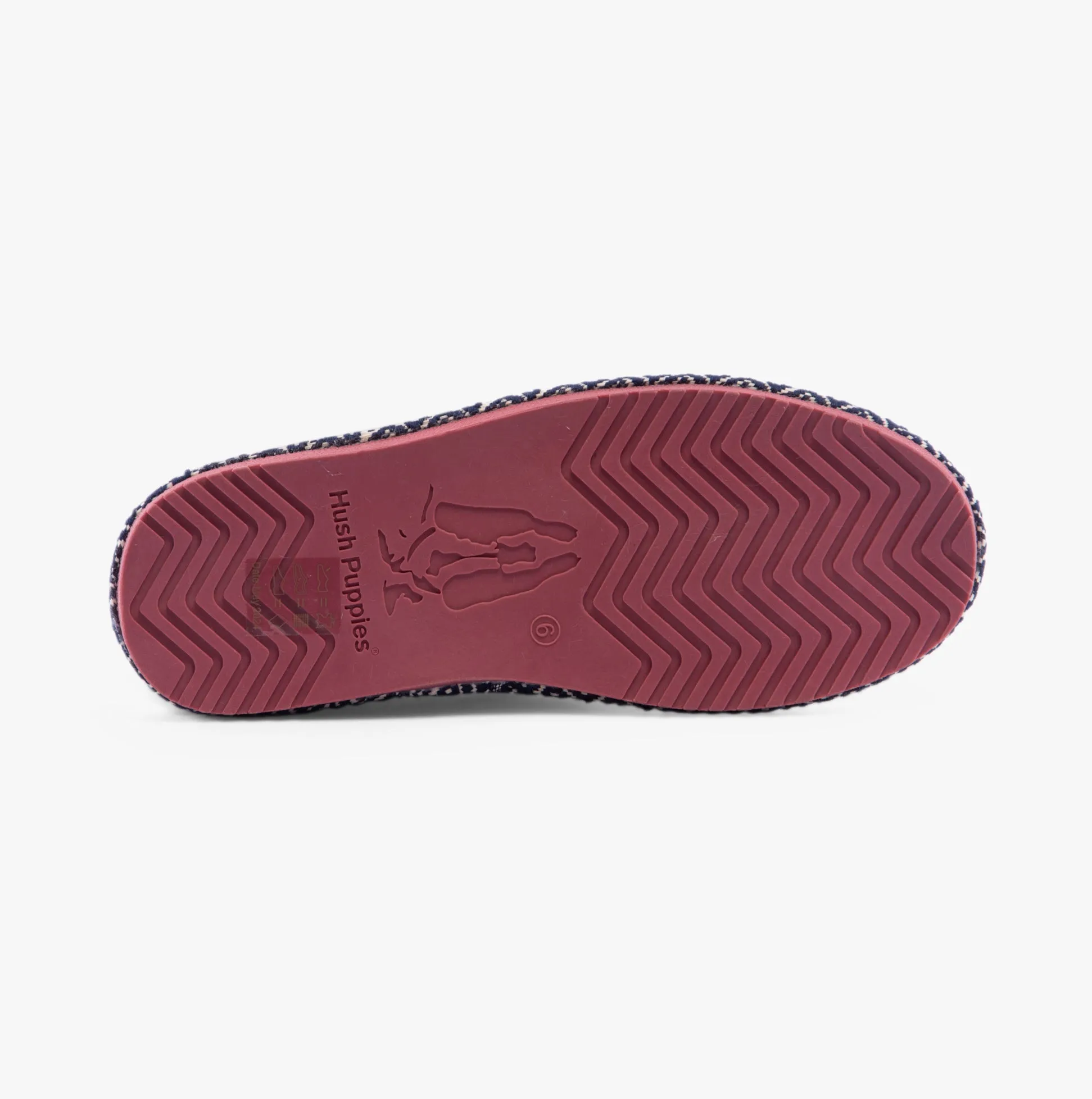 Hush Puppies AMARA Womens Slippers Navy