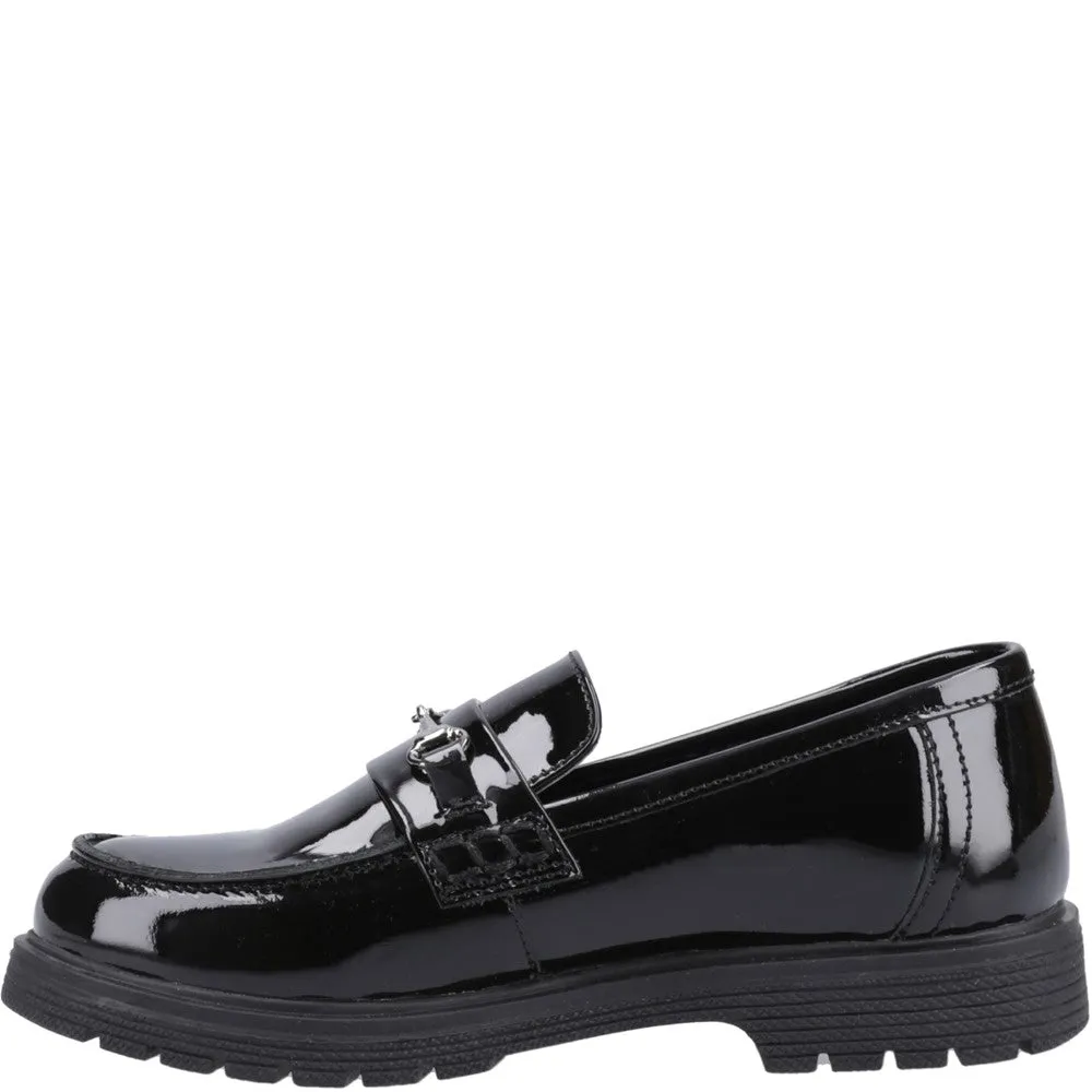Hush Puppies Lydia Patent Senior School Shoes