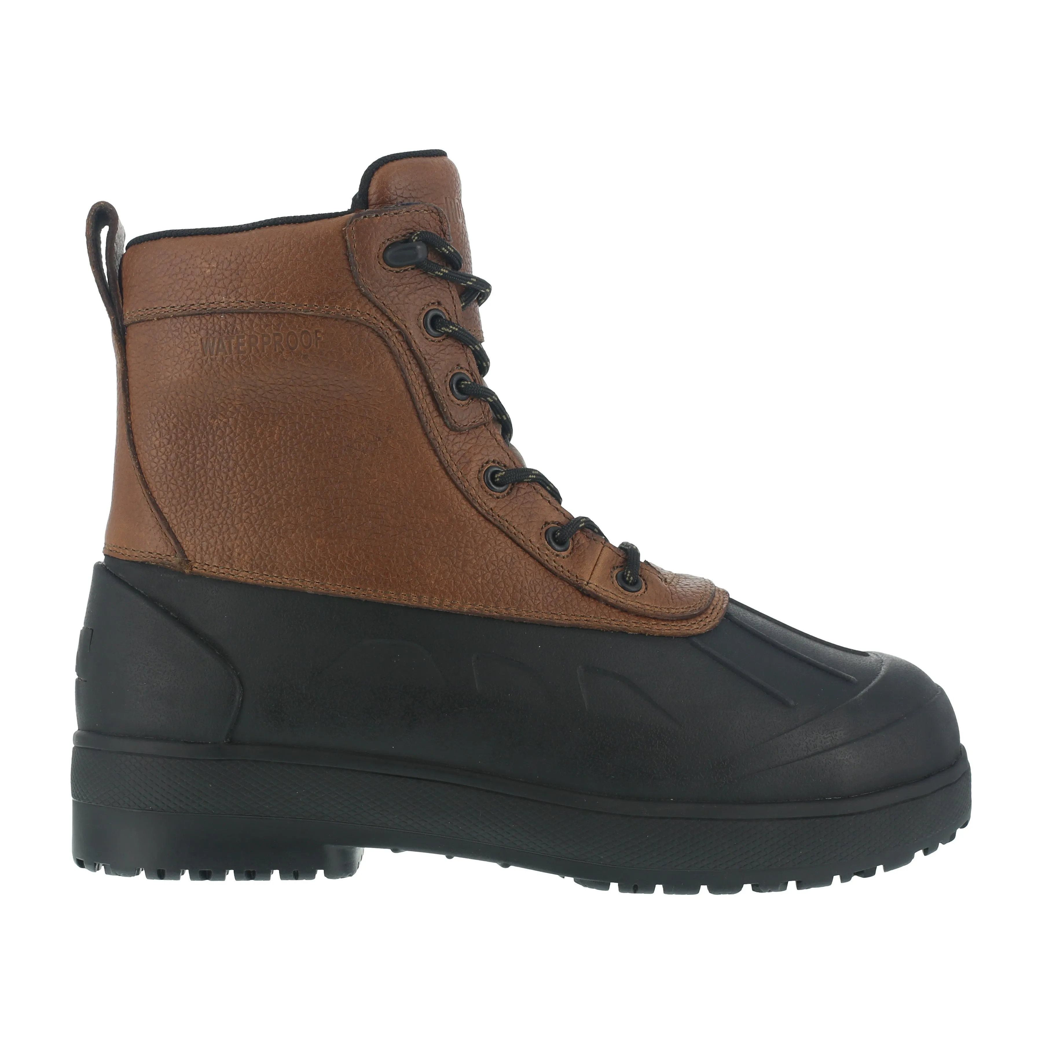 Iron Age Men's Compound Composite Toe Waterproof Rubber Vamp Work Boot - Black - IA9650