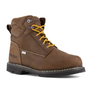 Iron Age Men's Groundbreaker 6" Steel Toe Work Boot - Brown - IA5014