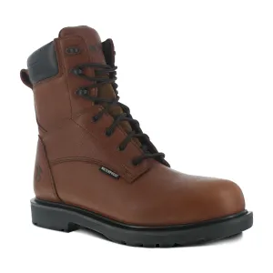 Iron Age Men's Hauler 8" Composite Toe Waterproof Work Boot - Brown - IA0180