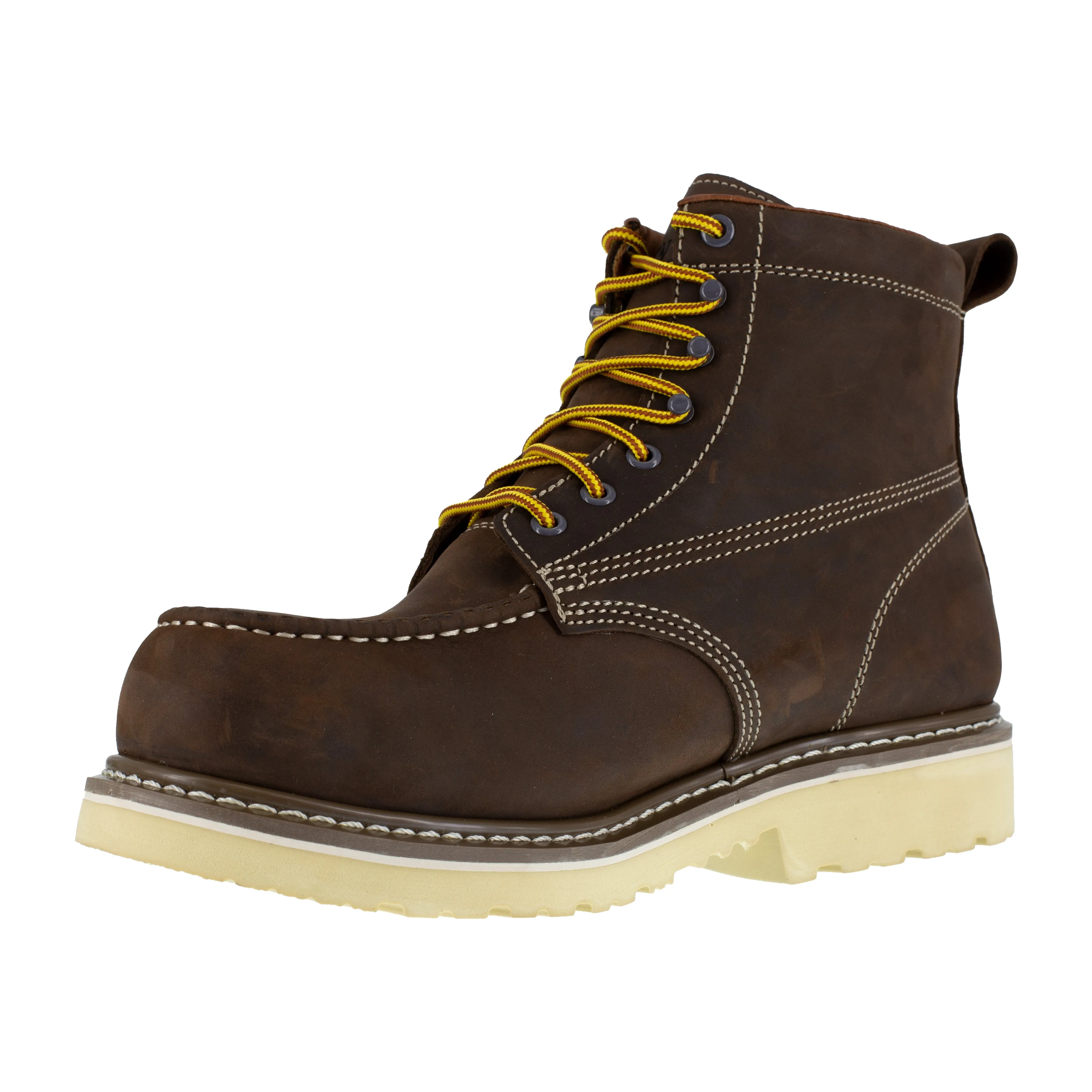 Iron Age Men's Solidifier 6" Composite Toe Waterproof Work Boot - Brown - IA5062