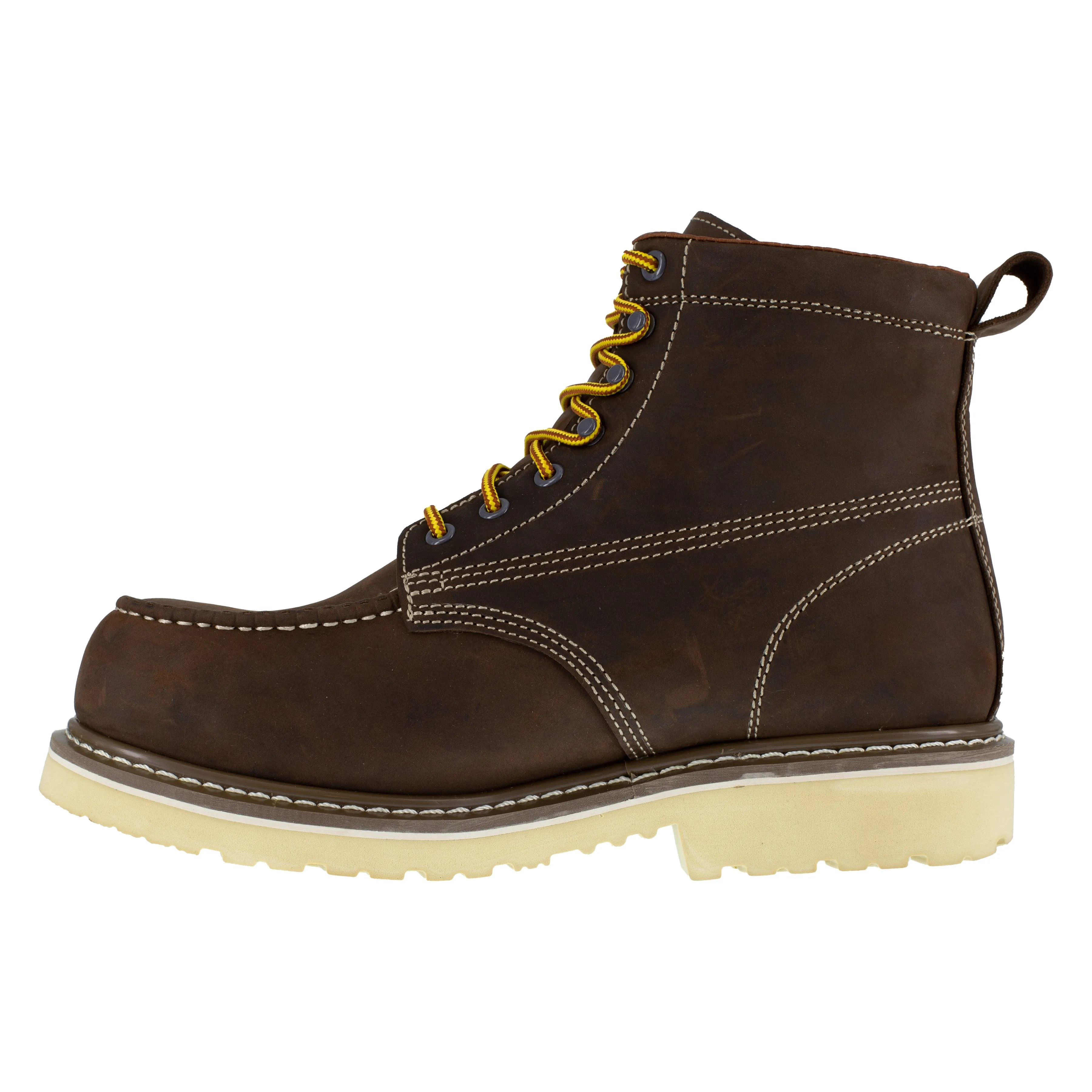 Iron Age Men's Solidifier 6" Composite Toe Waterproof Work Boot - Brown - IA5062