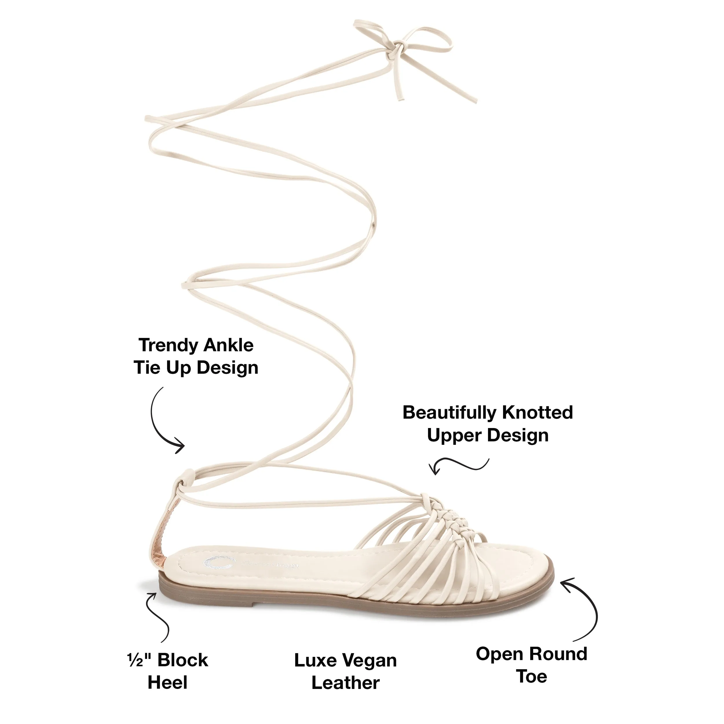 Journee Collection Women's Jess Sandal